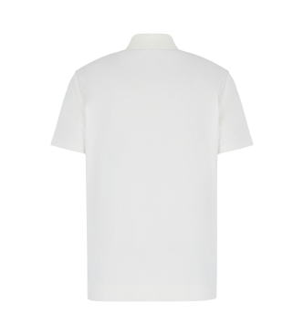 EA7 Slim fit polo shirt white