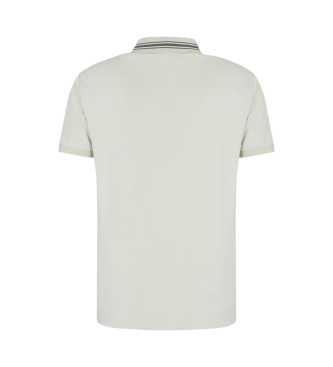 EA7 Golf Club lysebl poloshirt i bomuld med modalblanding og stretch