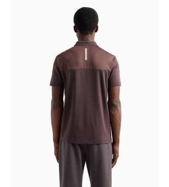 EA7 Polo Dynamisch Sportman bruin