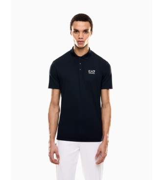 EA7 Granatowa koszulka polo Ventus7