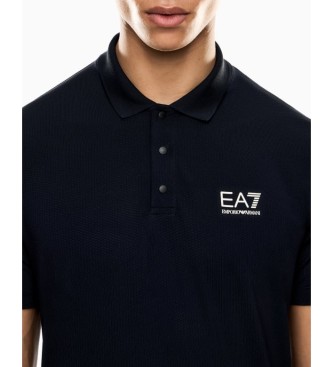 EA7 Granatowa koszulka polo Ventus7
