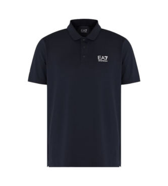 EA7 Granatowa koszulka polo Ventus7