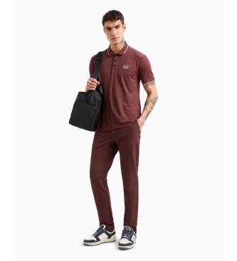 EA7 Polo Golf Pro lilla