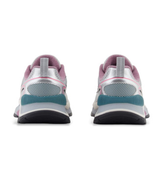 EA7 Sneakers Predator, grigie e rosa