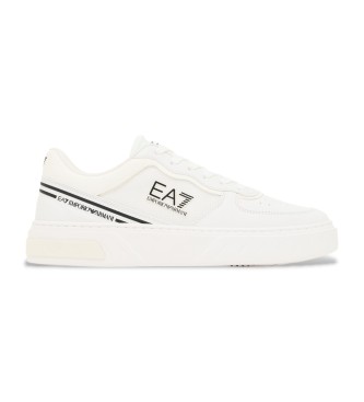 EA7 Sneakersy Premium Court białe