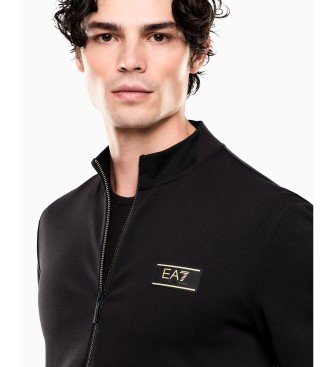 EA7 Chaqueta Premium Label negro