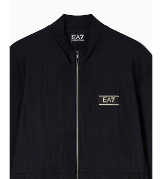 EA7 Jakna z oznako Premium Label Navy
