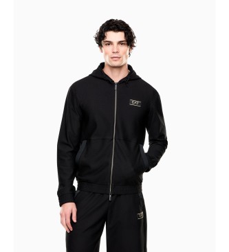 EA7 Jakna Premium Label Black