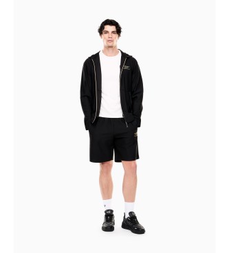 EA7 Jakna Premium Label Black