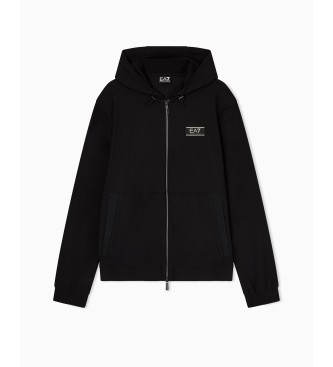 EA7 Jakna Premium Label Black
