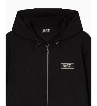 EA7 Jakna Premium Label Black