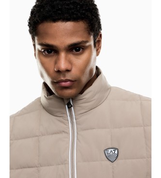 EA7 Chaleco Premium Shield beige