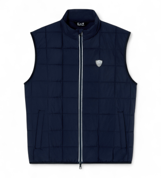 EA7 Premium shield waistcoat M navy