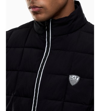 EA7 Premium Shield black technical fabric vest