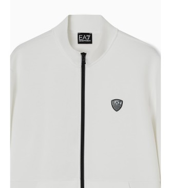EA7 Dres Premium Shield bia?y