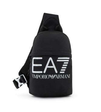 EA7 Bum bag in recycled fabric ASV black