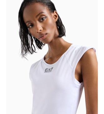 EA7 Vestido Tennis Pro em tecido tcnico Ventus7 branco