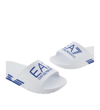 EA7 Crusher Distance Flip-Flops mit weiem Maxilogotyp