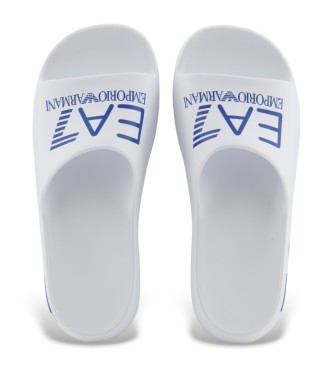 EA7 Crusher Distance Flip-Flops mit weiem Maxilogotyp