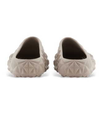 EA7 Sandalen mit dreidimensionalem geometrischem Muster  beige
