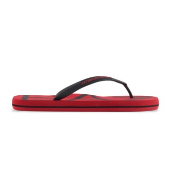 EA7 Flip-Flops Logo rot