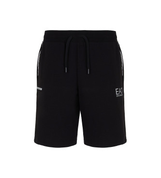 EA7 Basic black shorts
