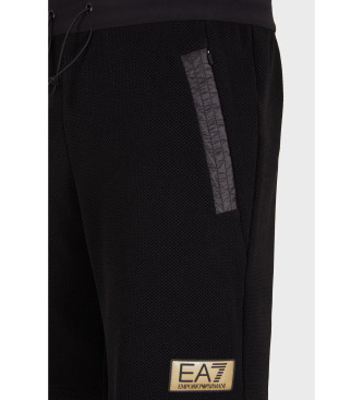 EA7 Sport shorts zwart