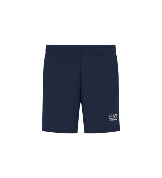 EA7 Tennis Pro shorts in navy VENTUS7 technical fabric