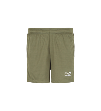 EA7 Tennis Pro Short van technische stof VENTUS7 groen