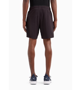 EA7 Short Dynamic Athlete in technical fabric Ventus7 brown