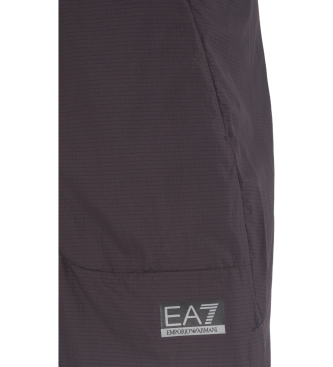 EA7 Pantaloncini Dynamic Athlete in tessuto tecnico Ventus7 marrone