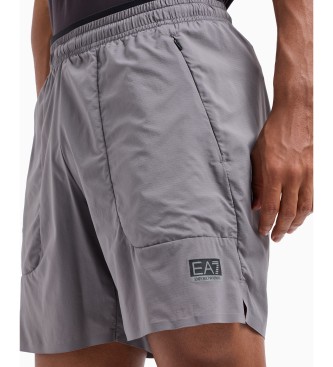 EA7 Short Dynamic Athlete em tecido tcnico Ventus7 cinzento