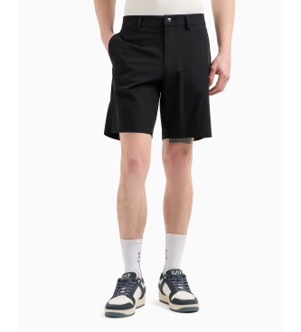 EA7 Golf Pro Bermuda shorts i Ventus7 navy teknisk stof