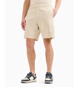 EA7 Bermudashorts i beige bomuld fra Visibility