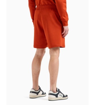 EA7 Sichtbarkeit Bermudashorts orange  