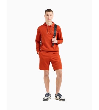 EA7 Sichtbarkeit Bermudashorts orange  