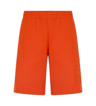 EA7 Sichtbarkeit Bermudashorts orange  