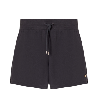 EA7 Short Core Lady en coton stretch noir