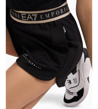 EA7 Shorts Dynamic Athlete i tekniskt tyg Natural Ventus7 svart