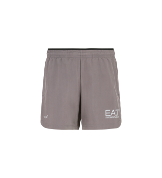 EA7 Short Dynamic Athlete aus technischem Gewebe VIGOR7 grau