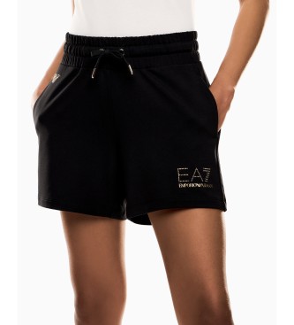 EA7 Short Elegant noir