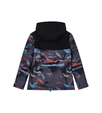 EA7 Teknisk quiltet skijakke, gr