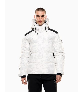 EA7 Giacca da sci imbottita M Cortina Down Jacket White