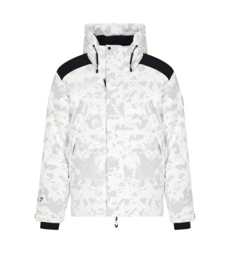 EA7 Giacca da sci imbottita M Cortina Down Jacket White