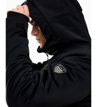EA7 Skijakke Kitzbuhel Softshell sort