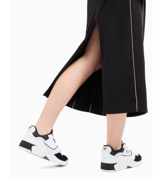 EA7 Dynamic Athlete lange rok van technische stof Natural Ventus7  zwart
