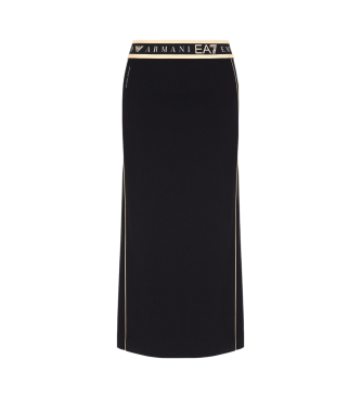 EA7 Dynamic Athlete lange rok van technische stof Natural Ventus7  zwart