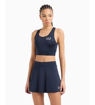 EA7 Miniskirt Ventus7 navy