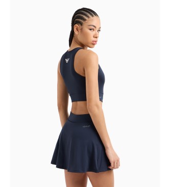 EA7 Miniskirt Ventus7 navy
