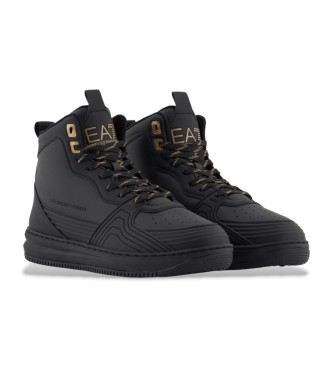 EA7 Slasher High Sneakers schwarz